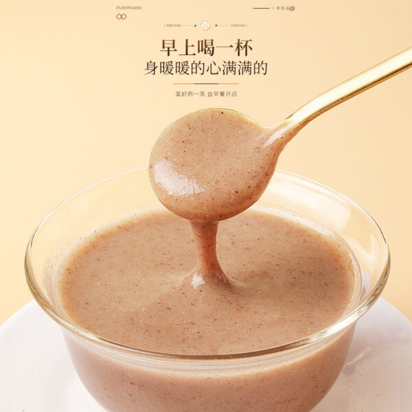 Fudonghai Red Bean Coix Seed Yam Poria Powder 600g Nutritious Breakfast Food Meal Replacement Drinking Grain Powder Replacement - Image 2