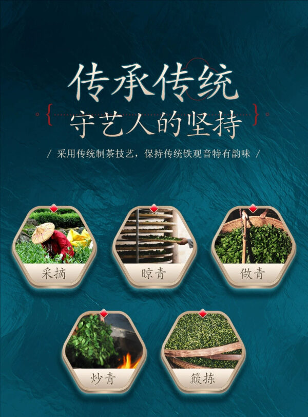 Zhongmin Hongtai Tea Osmanthus Oolong Tea Osmanthus Flower Tea Oolong Tea Osmanthus Tea 100g canned cold brewed herbal tea - Image 6