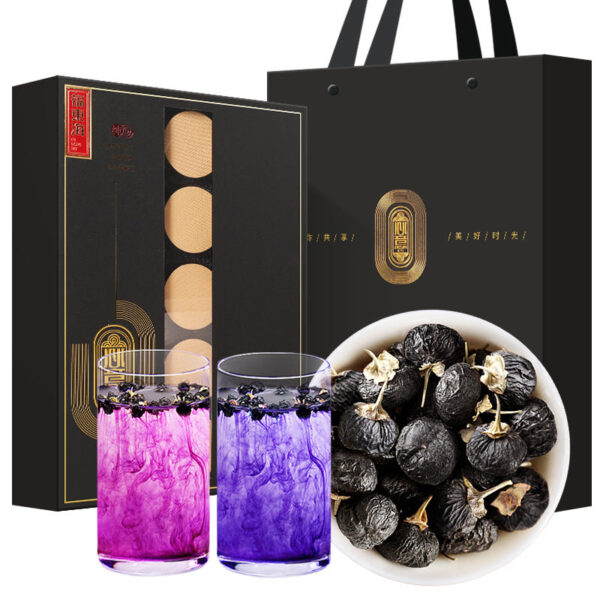 Fudonghai black wolfberry gift box 120g, drinking Qinghai Qaidam beef head black wolfberry big fruit to send elders gift box