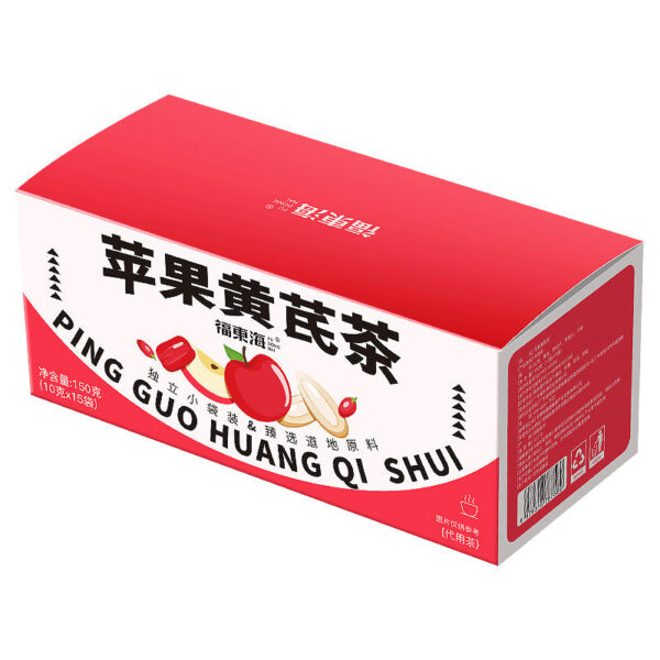 Fudonghai Apple Astragalus Water 150g/box Apple Ginger Jujube Red Date Tea Girls Health Tea Soaked in Water Wholesale - Image 5
