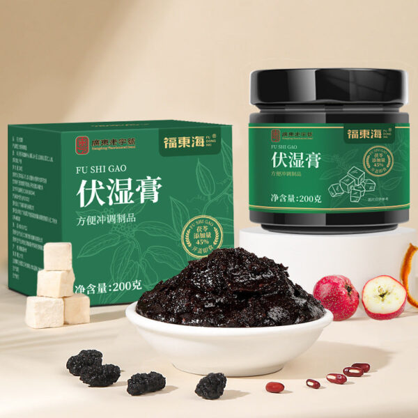200 grams of Fudonghai Fuwet ointment, Poria red beans and barley are steamed by the ancient method, and the soaking water is wholesale and distributed in dog days. - Image 2