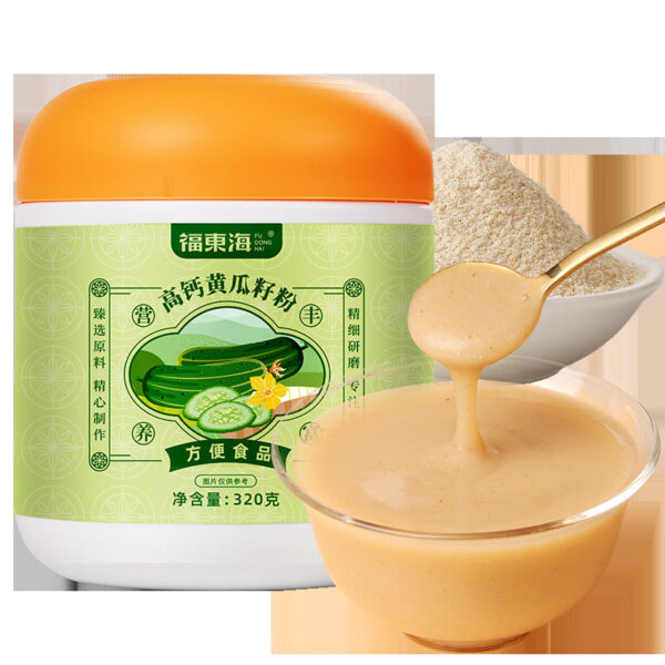 Fudonghai high calcium cucumber seed powder 320g old yellow melon seed powder middle-aged and elderly without added sucrose camp wholesale