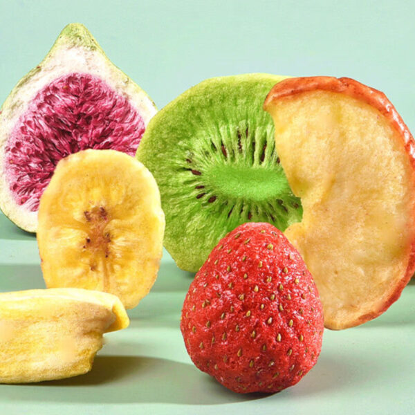 Comprehensive fruit and vegetable crispy assorted dried fruits and vegetables dried pregnant women casual okra shiitake mushroom crisps freeze-dried snack spree - Image 5