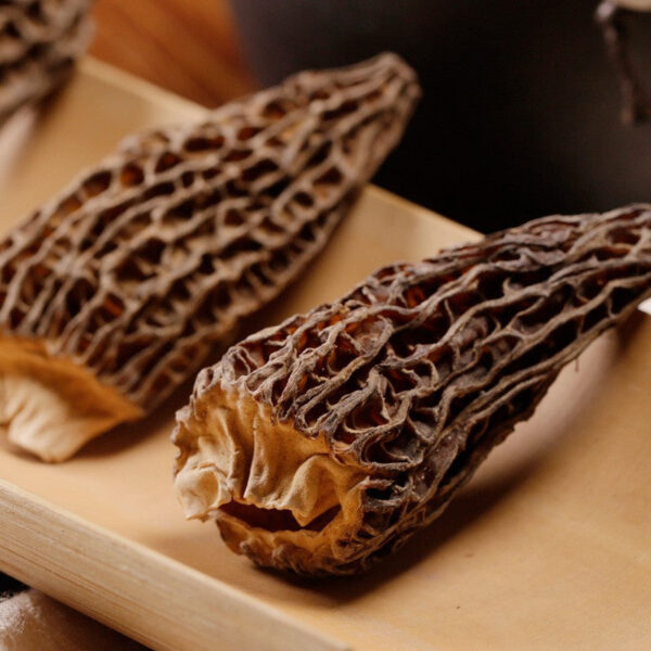 Fudonghai Morchella 60g/can South Specialty Morchella Dried Goods Cut Feet No Morchella Edible Mushroom Tonic - Image 2
