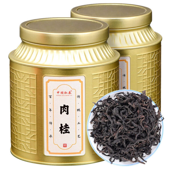 Cinnamon New Tea Fujian Dahongpao Tea Gift Box Dress Canned Rock Luxiang Cinnamon Tea Bulk Oolong Tea 360g - Image 8