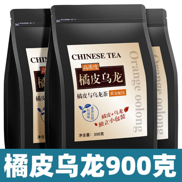 Zhongmin Hongtai orange peel oolong tea leaves can be cold brewed oolong tea oil cut tea polyphenols high concentration independent packaging 300g - Image 9