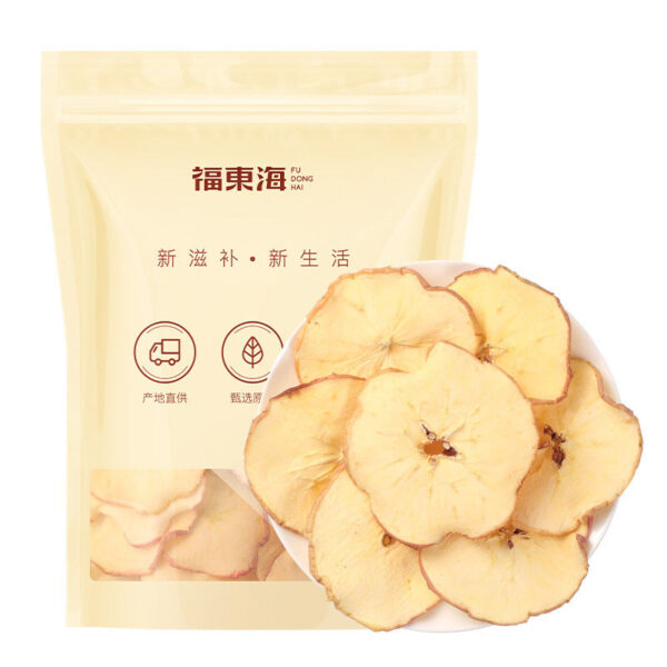 Fudonghai dried apples 300g/bag, naturally dried fruit slices, dried health tea, office soaked in water wholesale distribution - Image 6