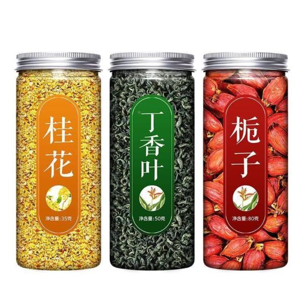 Gardenia, clove, osmanthus, Chinese herbal medicine combination, flower tea, edible premium commercial official flagship store, spice soaked water drink - Image 5
