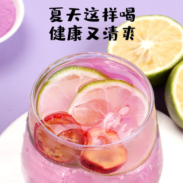 Fudonghai Acai Powder 200g, Solid Beverage Instant Freeze-Dried Fruit and Vegetable Fiber Zero Fat Fruit Flavor Wholesale - Image 3
