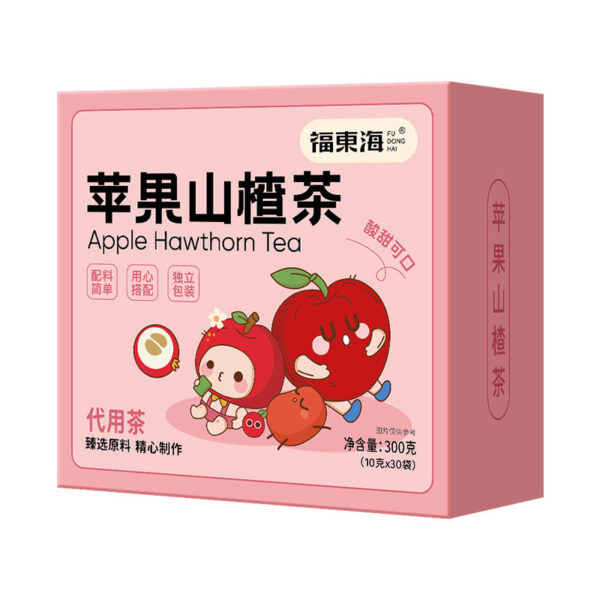 Fudonghai apple hawthorn tea 300g dried apples, good appetite, small belly soaked in water, spleen and stomach health tea wholesale and distribution - Image 5