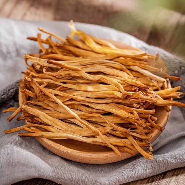 Day lily dried goods 500g new goods are not premium Shanxi Datong farmhouse homemade hot pot soup commercial dried golden needles - Image 2