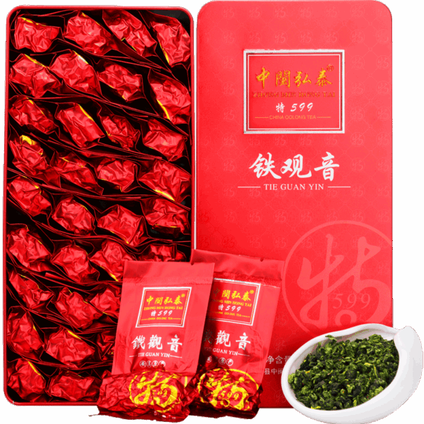 Zhongmin Hongtai Luxiang Anxi Tieguanyin Orchid Fragrance 2025 New Oolong San Spring and Autumn Tea Gift Box - Image 7
