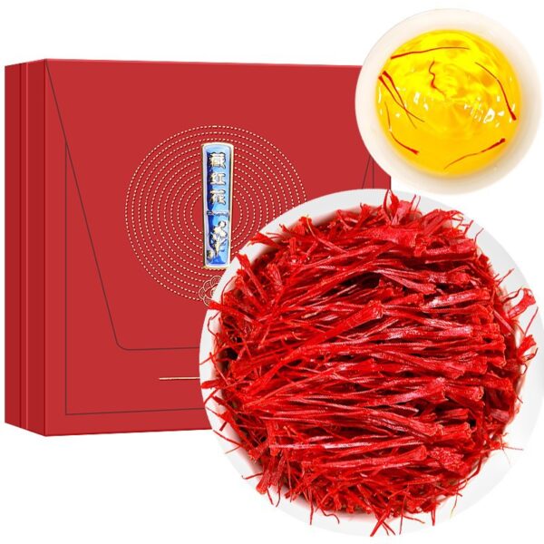Fudonghai saffron 5g/box wholesale Xizang origin premium all-red filament West safflower hand-picked gift box for gifts