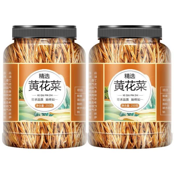 Day lily dried goods 500g new goods are not premium Shanxi Datong farmhouse homemade hot pot soup commercial dried golden needles - Image 7