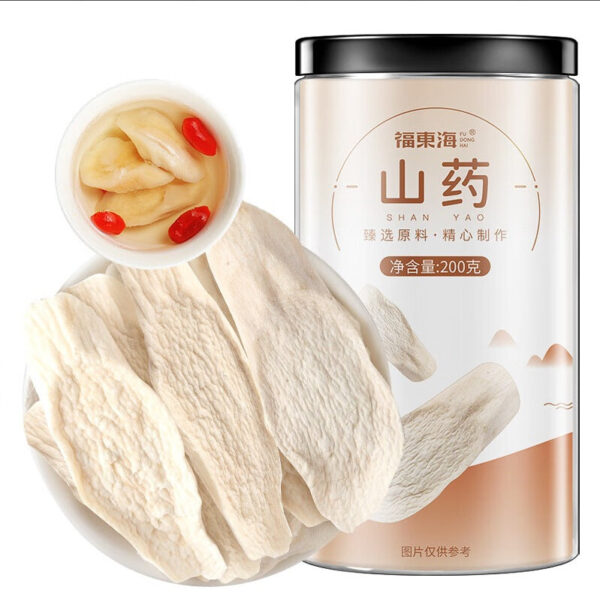 Fudonghai yam 150g/bottle, Guangxi Guiping Huatu iron stick dried yam tablets Huaishan soup wholesale distribution - Image 8