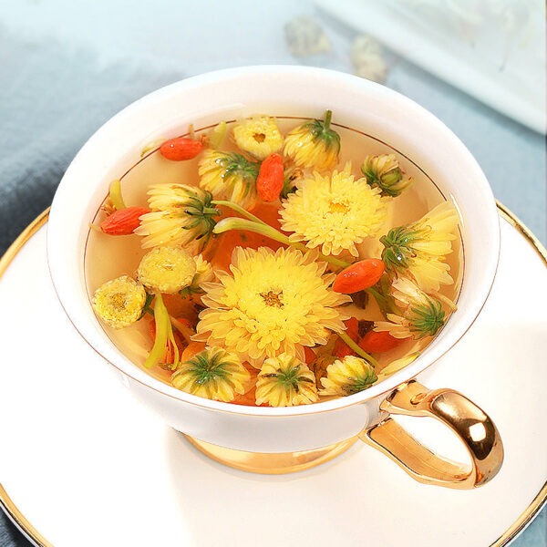 Fudonghai honeysuckle chrysanthemum wolfberry tea 140g box staying up late tea herbal tea substitute raising cassia seed tea for boys and girls - Image 2