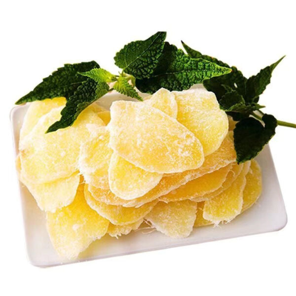 Ancient Brown Sugar Ginger Slices Dried 120g Instant Small Yellow Ginger Minsheng Old Sweet Ginger Sugar Slices Handmade Ginger Flavor - Image 4