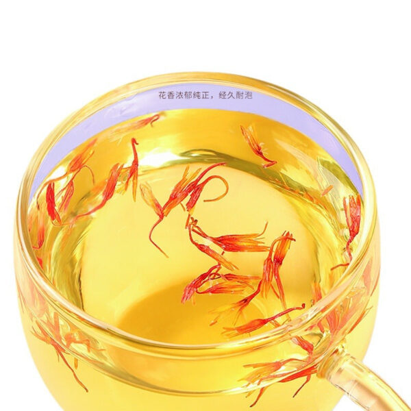 Fudonghai Xinjiang Safflower 100g Selected Xinjiang Safflower Health Tea Dry Goods Soaked in Water and Tea Wholesale - Image 5