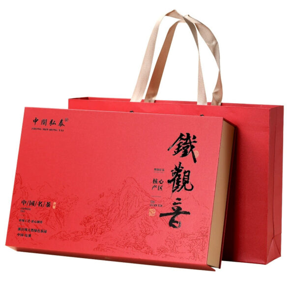Zhongmin Hongtai Luxiang Anxi Tieguanyin gift box for gift tea customization can be customized by adding LOGO manufacturers - Image 2