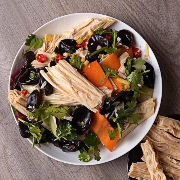 Dried black fungus dried autumn fungus Changbai Mountain full meat thick non-small bowl ear cold salad quality - Image 3