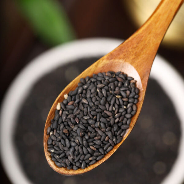Black sesame raw materials cooked black sesame seeds ready-to-eat household baking fried leave-in official new goods miscellaneous grains commercial wholesale - Image 2