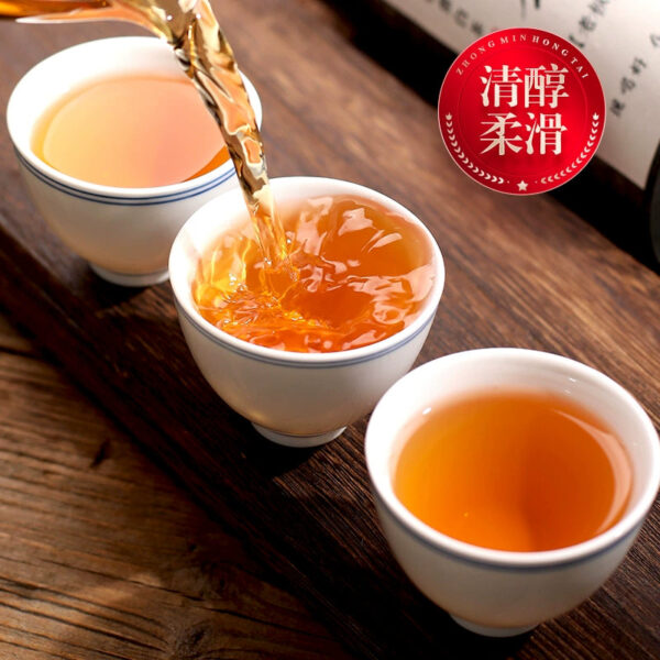 Zhongmin Hongtai Fujian White Tea Aged White Tea Wild Tea Shoumei Gift Box Bulk 15-year-old Chen Old Tea Gift - Image 4