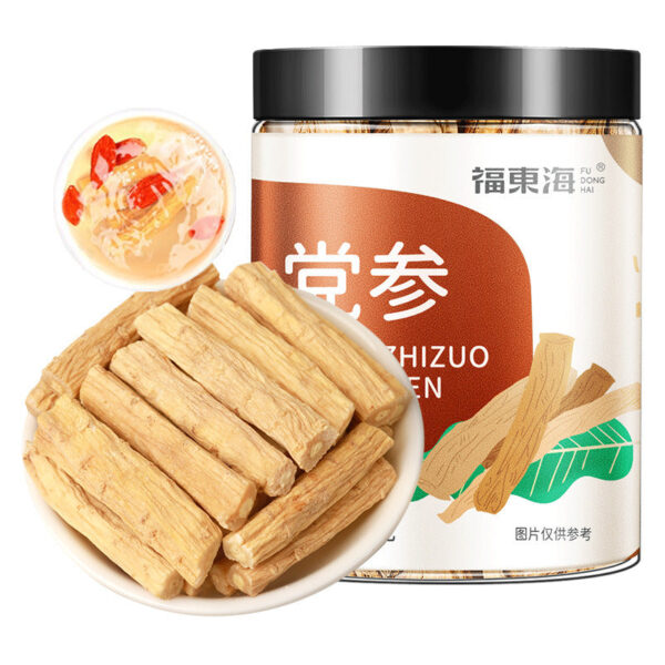 Fudonghai Codonopsis 60g/bottle Gansu Codonopsis strips dry goods Chinese medicinal materials Codonopsis section new goods wholesale soup ingredients soaked in water