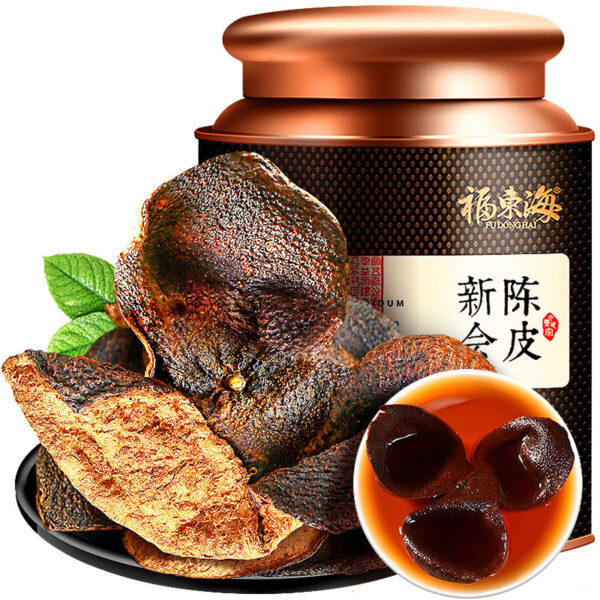 Fudonghai Guangdong dried old tangerine peel 50g/can gift collector's edition orange peel soaked in water to make tea health tea wholesale distribution - Image 6