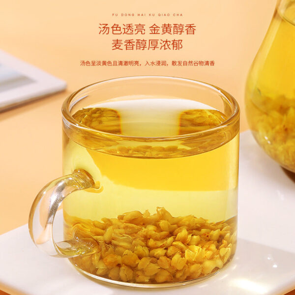 Fudonghai tartary buckwheat tea 250g, wholesale in large quantities, Yunnan origin whole embryo Luzhou flavor substitute tea health tea substitute hair - Image 2