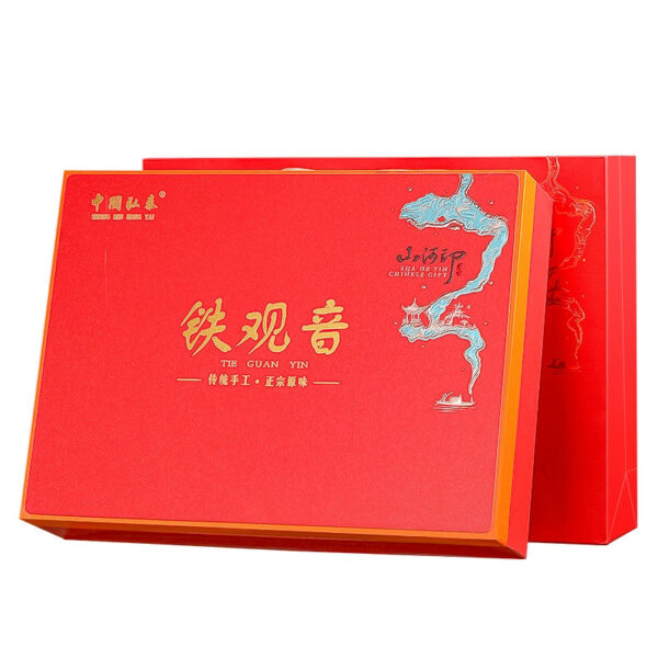 Zhongmin Hongtai Authentic Fujian Anxi Tieguanyin Luzhou Fragrant Super Positive Autumn Tea Xianghua Gift Tea Tasting Box - Image 2