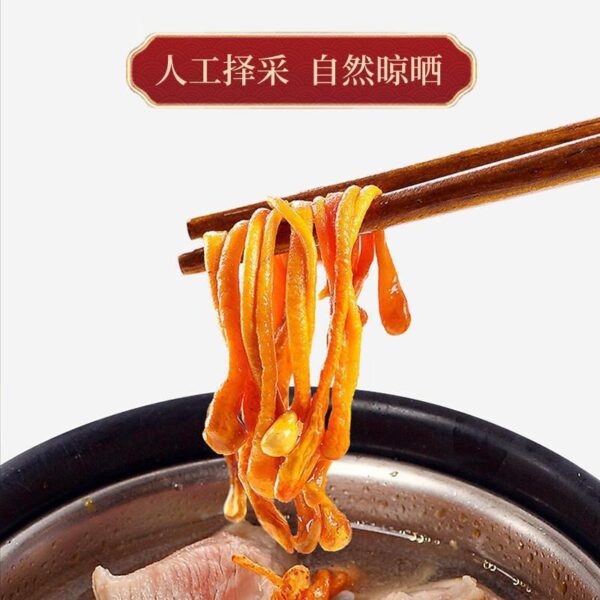 Cordyceps cordyceps flowers dried goods dried cordyceps mushrooms Cordyceps militaris hand-selected manual clean and miscellaneous - Image 3