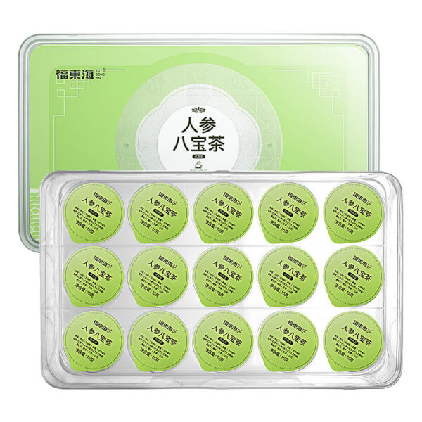Fudonghai ginseng Babao tea 15g * 15 canned wolfberry yellow essence maca health tea soaked in water tea wholesale distribution