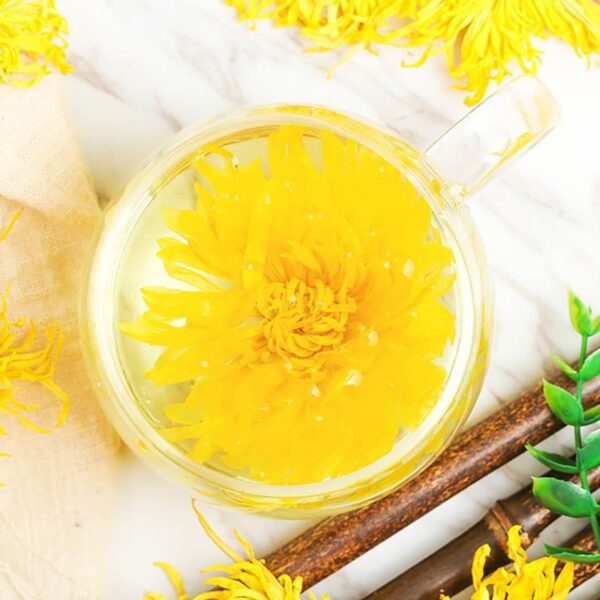 Chrysanthemum Tea Golden Silk Royal Chrysanthemum Big Yellow Chrysanthemum Official Flagship Store Genuine Premium Dry One Cup - Image 4