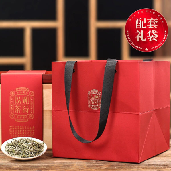 福建白茶明前首日芽白毫银针特级白茶茶叶500g收藏送礼品盒箱装 - Image 5