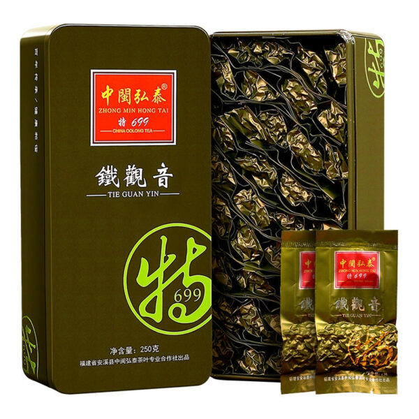 Zhongmin Hongtai Fragrant Tieguanyin New Tea Anxi Oolong Autumn Alpine Tea Orchid Fragrant Gift Box - Image 2