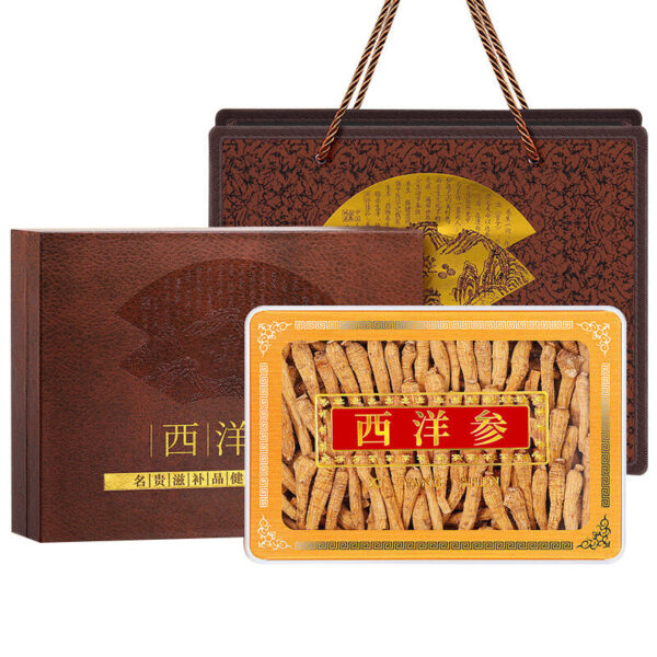 Fudonghai American Ginseng Section American Ginseng 250g Gift Box with ginseng slices soaked in water and tea can be sliced and sent on behalf of the micro-business