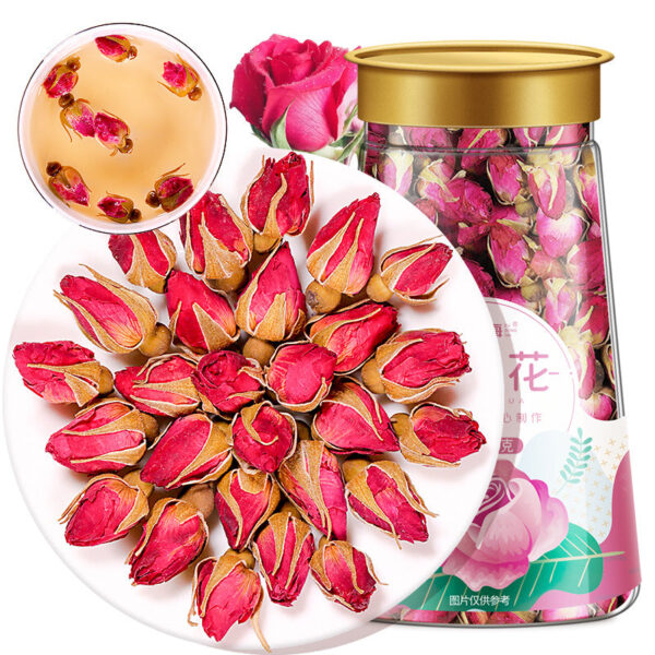 Fudonghai Rose 80g Shandong Dried Rose Red Rose Tea Herbal Tea Health Women's Tea Tea Brewing Tea Generation