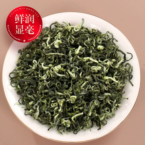 2025 New Tea Zhongmin Hongtai Biluochun Premium Alpine Green Tea Luxiang Spring Tea Bud Loose Tea Gift Box 500g - Image 3