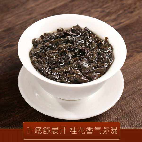 Zhongmin Hongtai osmanthus oolong tea leaves, osmanthus scented tea, Fujian oolong tea canned 100g cold brewed flower and herbal tea - Image 5