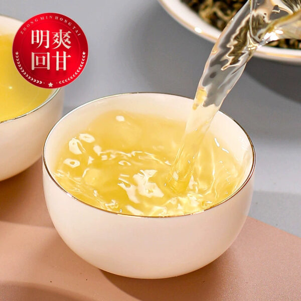 Zhongmin Hongtai Jasmine New Tea Alpine Luxiang Tea Green Tea Piaoxue Loose Canned 500g Flower Tea is affordable - Image 4