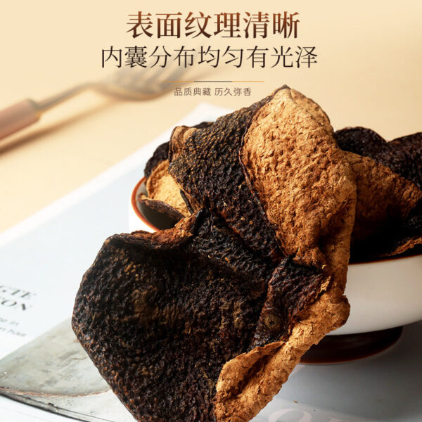 Factory customized tangerine peel soaked in water dried old tangerine peel gift box sealed jar Chinese herbal medicine wholesale raw sun tangerine peel big red peel - Image 4