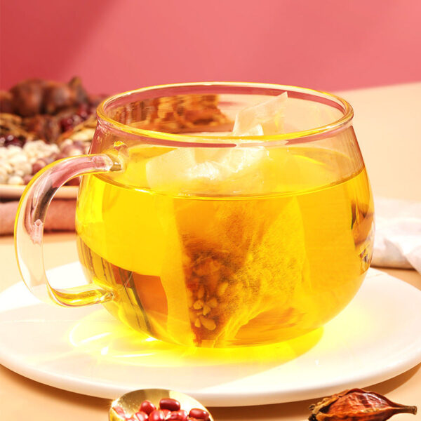 Fudonghai red bean barley Gorgon tea 150g, orange peel Poria substitute health tea wholesale delivery live delivery - Image 2