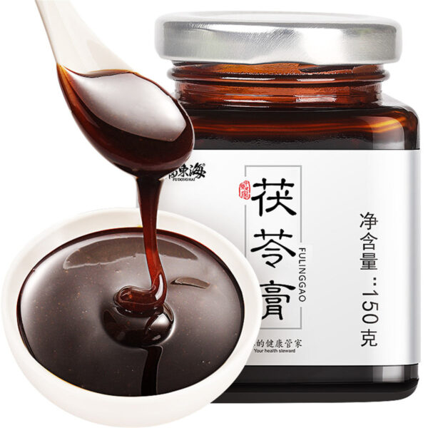 Fudonghai Poria paste 150g/can, barley, Gorgon, jujube seed, wet paste, hand-boiled paste, wholesale distribution - Image 5