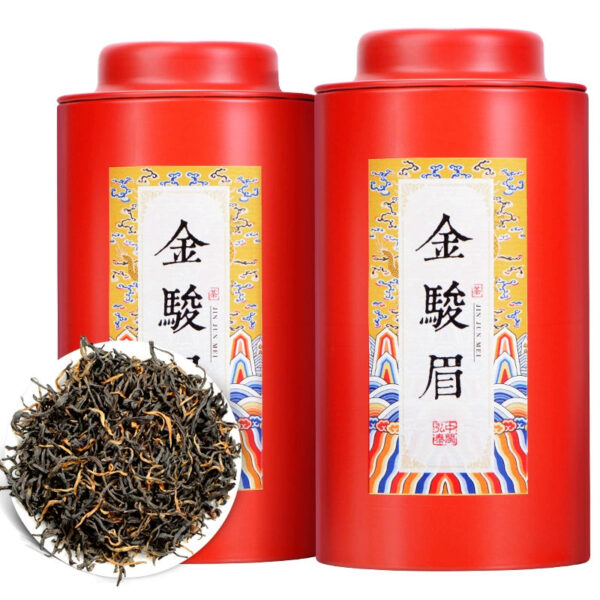 Jin Junmei Tea Black Tea Authentic Luxiang Fujian New Tea Honey Fragrance Bulk Canned Gift Box Jin Junmei Black Tea - Image 2
