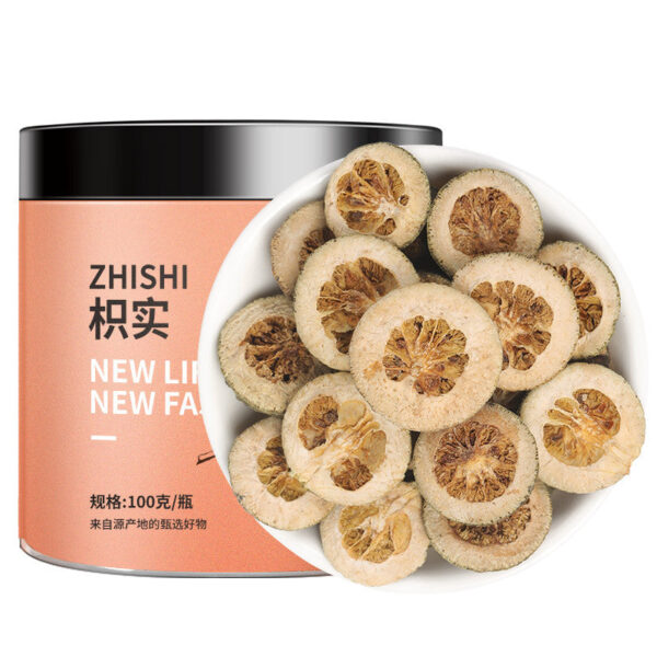 Fudonghai Fructus 100g/can Chinese herbal medicine wholesale Jiangxi Fructus slices green skin new goods health tea wholesale distribution