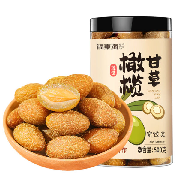 Fudonghai Licorice Olive 500g Chicken Rooster Fresh Fruit Candied Fruit Dried Snack Food Snacks Wholesale - Image 5