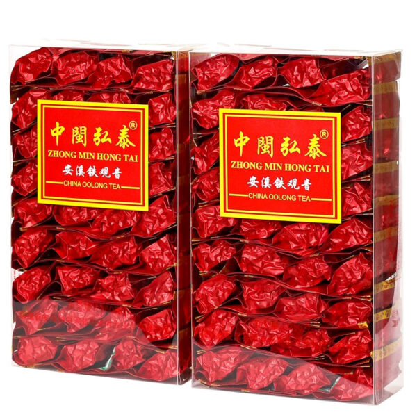 Zhongmin Hongtai Premium Fragrance Anxi Tieguanyin Tea Full Cup Orchid Fragrance 0600 Gande Zhengwei Autumn Tea 500g - Image 2