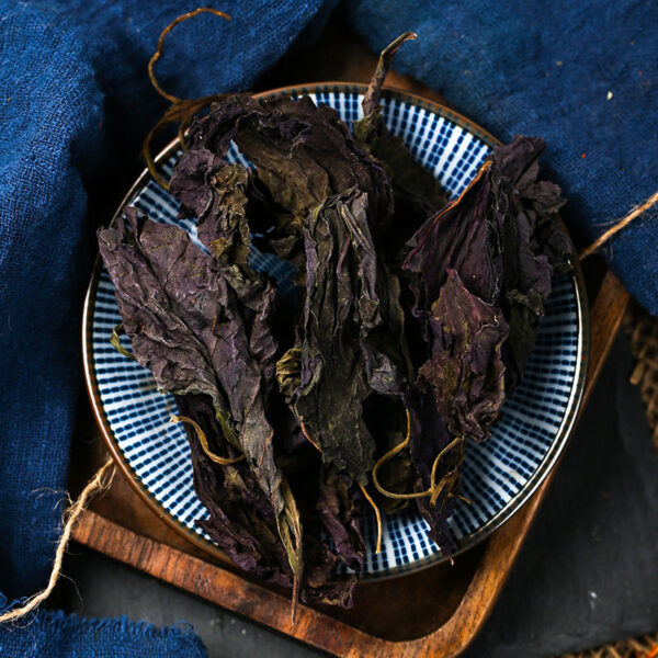 Dried perilla leaves, fresh Chinese medicine, edible perilla leaves, tea, barbecue, remove fishy seeds, soda seedlings, powder, bath and soak feet - Image 3