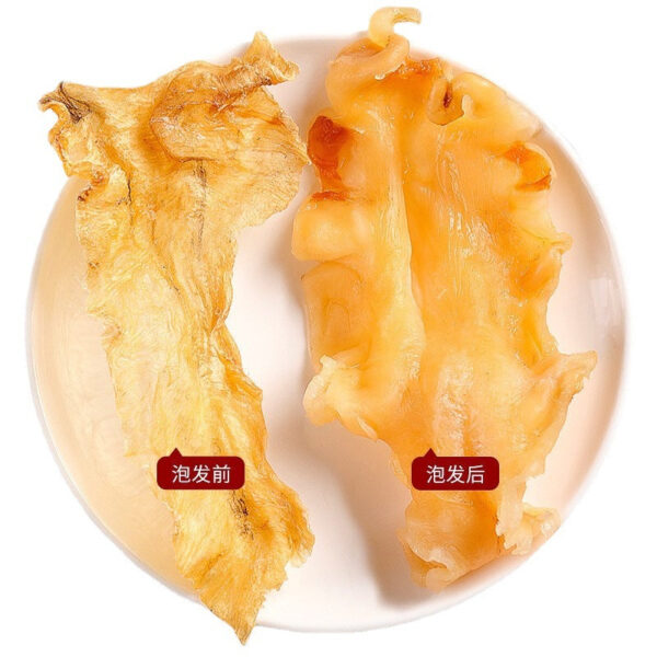Fudonghai flower glue isinglass dry goods cod glue 250g genuine deep sea swim bladder fish maw children pregnant women nourishing soup - Image 5
