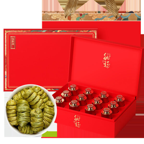 Fudonghai Mid-Autumn Festival Gift Box A Product Dendrobium officinale 300g (12 cans) Soup soaked in water tonic gift